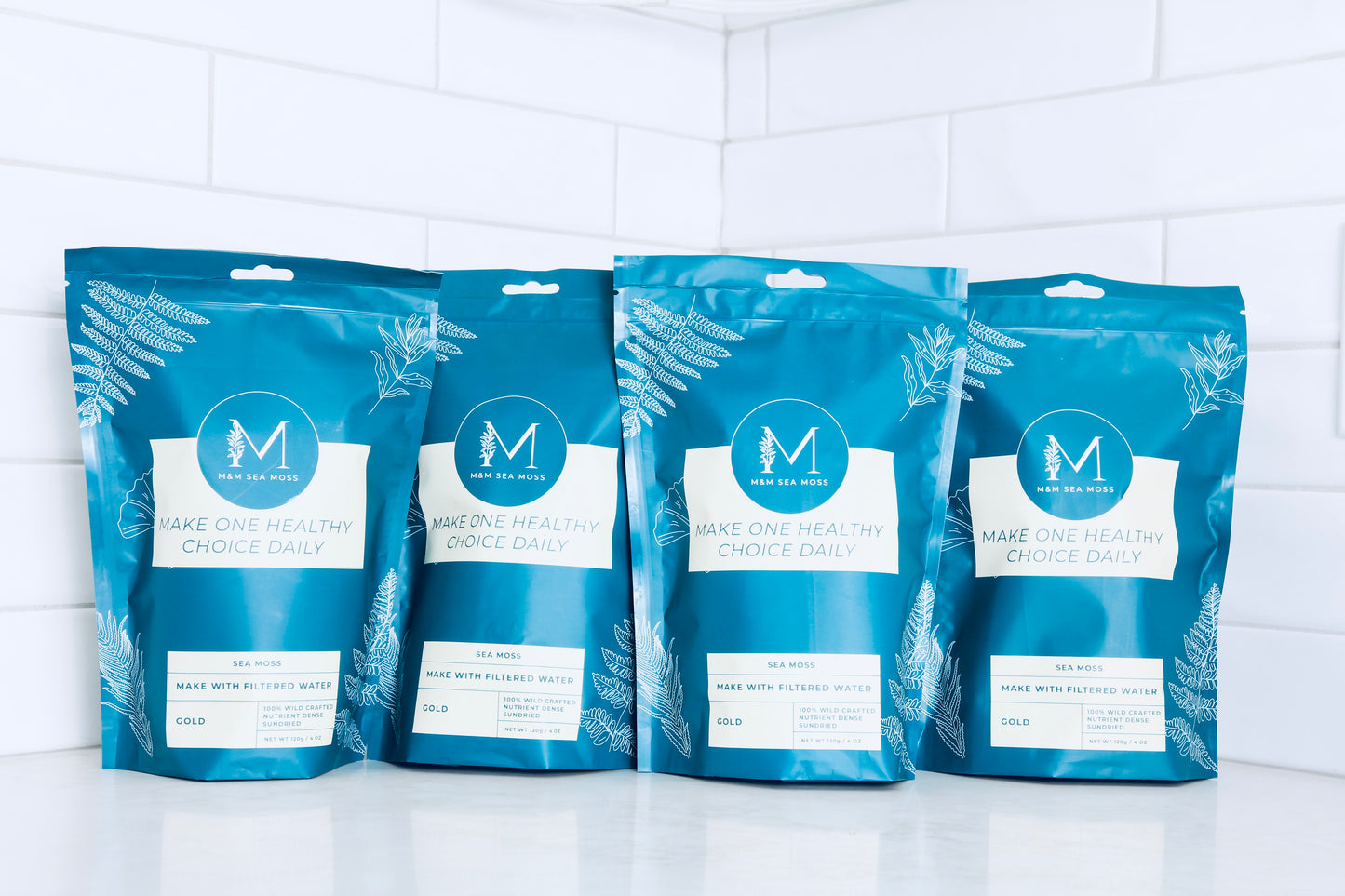 Gold Wildcrafted Raw Sea Moss