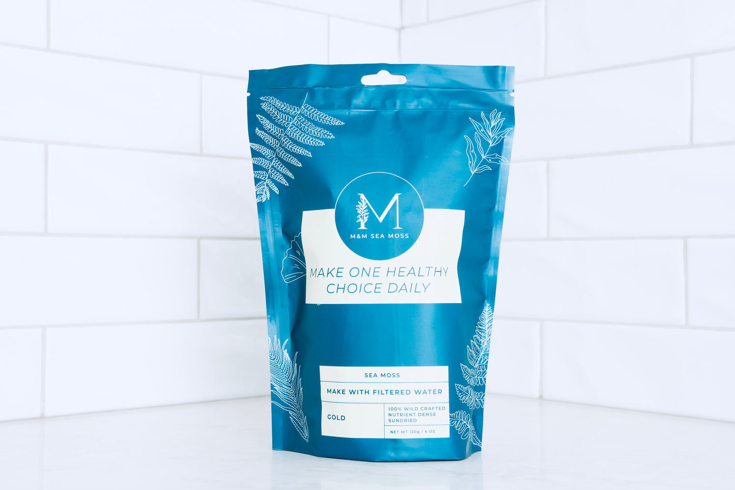 Gold Wildcrafted Raw Sea Moss